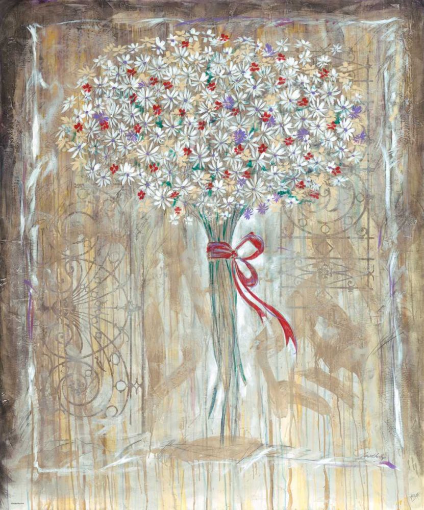 Floral different hues art print by Marta Wiley for $57.95 CAD