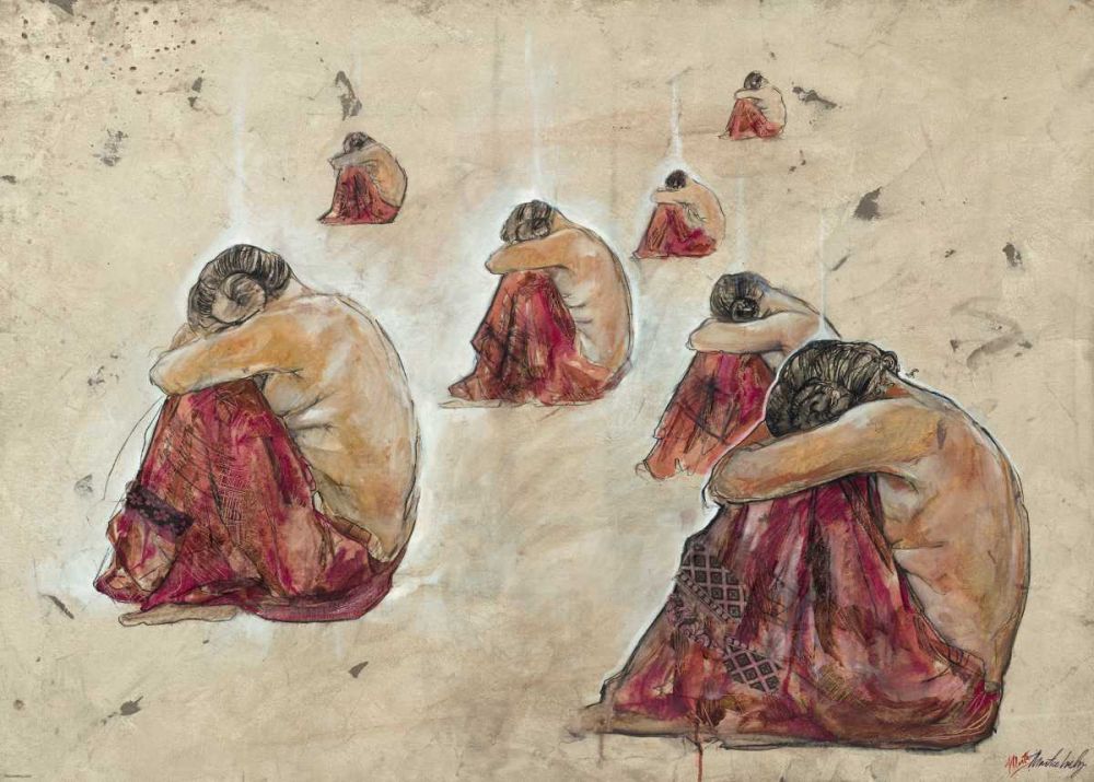 Indian Red Skirt-2 art print by Marta Wiley for $57.95 CAD