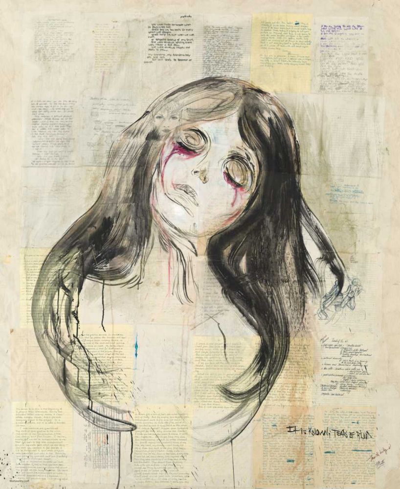 Tears Of Blood art print by Marta Wiley for $57.95 CAD