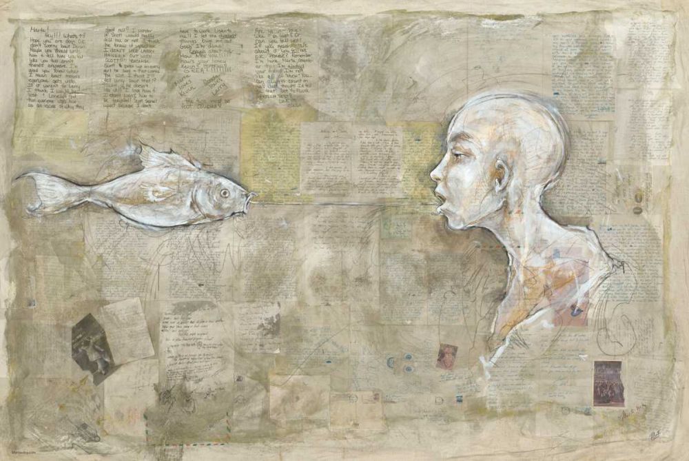 Hook- different border art print by Marta Wiley for $57.95 CAD