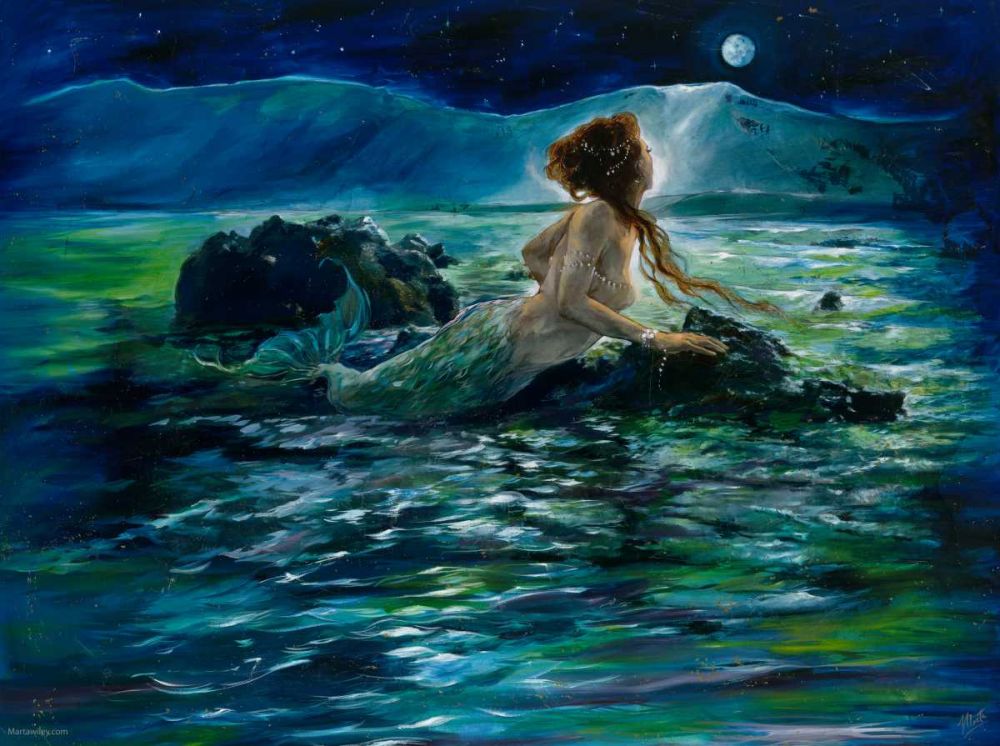 Mermaid art print by Marta Wiley for $57.95 CAD