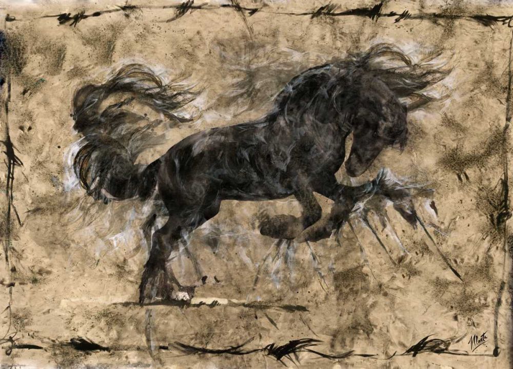 Mustang art print by Marta Wiley for $57.95 CAD