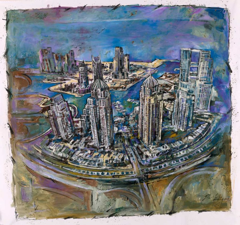 Dubai III art print by Marta Wiley for $57.95 CAD