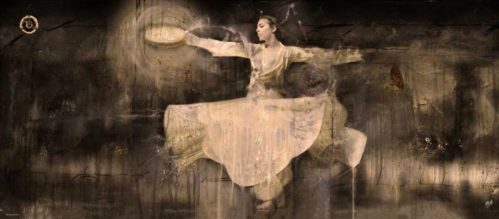 Sufi Dancer Sepia art print by Marta Wiley for $57.95 CAD