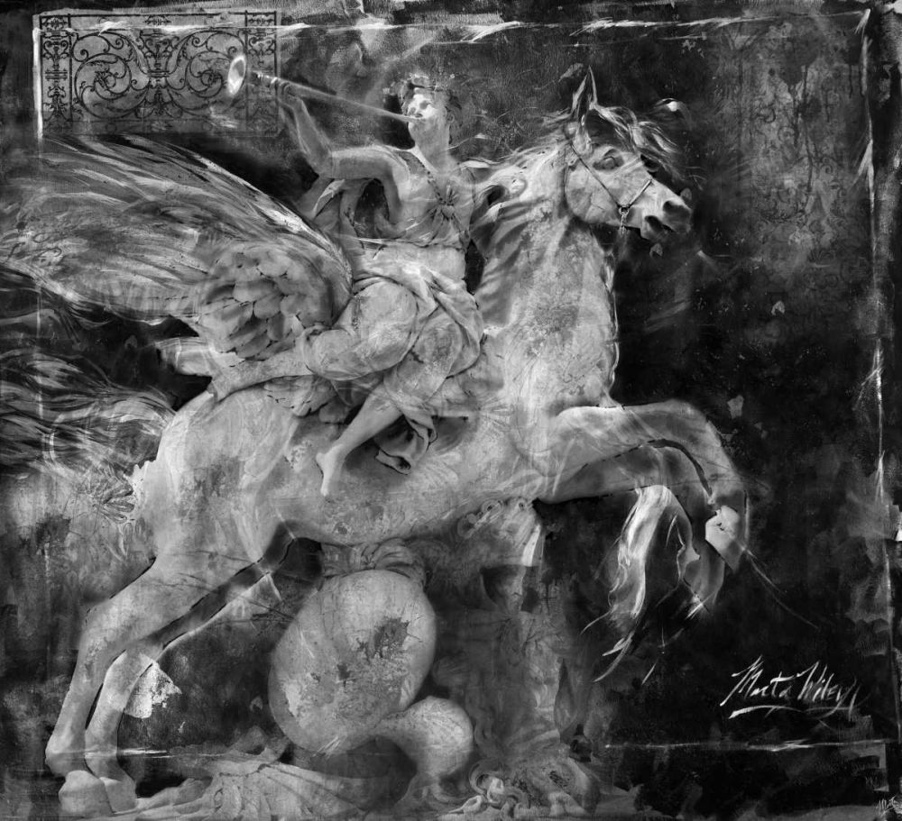 Princess BandW art print by Marta Wiley for $57.95 CAD