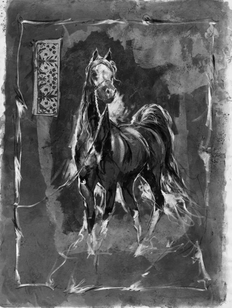 Horse BandW art print by Marta Wiley for $57.95 CAD