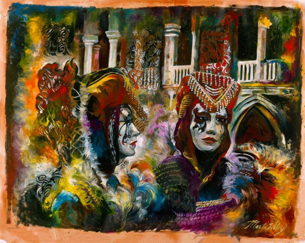 Venice Colorful art print by Marta Wiley for $57.95 CAD