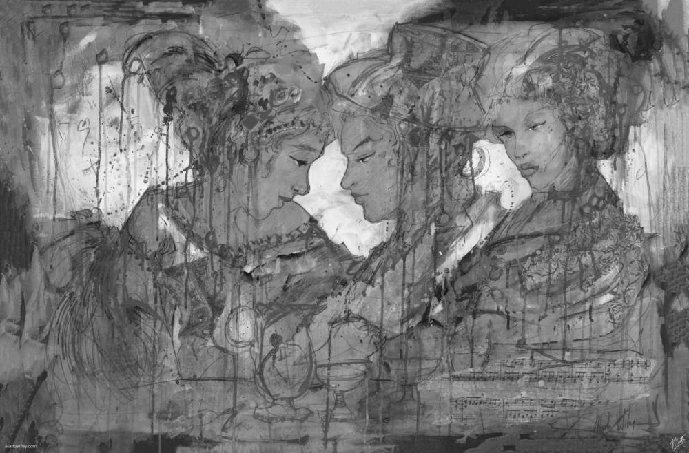 BandW Sketch II art print by Marta Wiley for $57.95 CAD