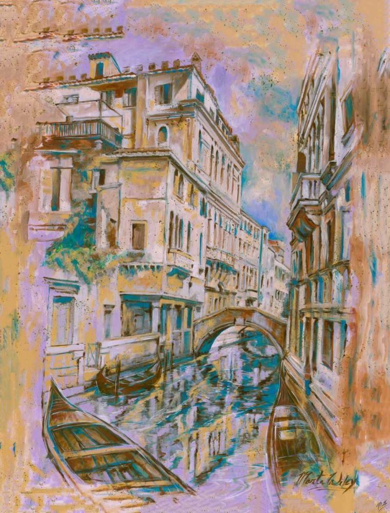 Italy beige, purple art print by Marta Wiley for $57.95 CAD