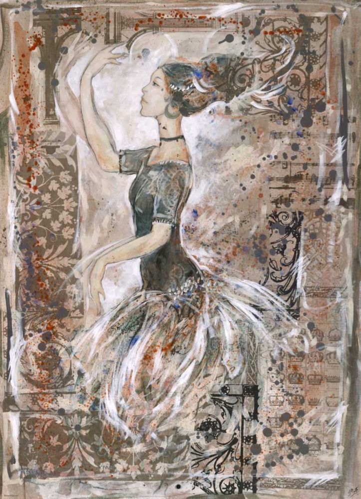 Collage Dancer art print by Marta Wiley for $57.95 CAD