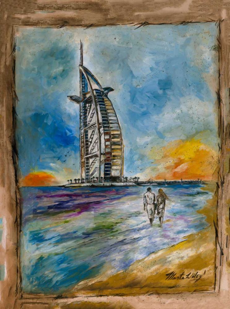 Dubai, Color art print by Marta Wiley for $57.95 CAD
