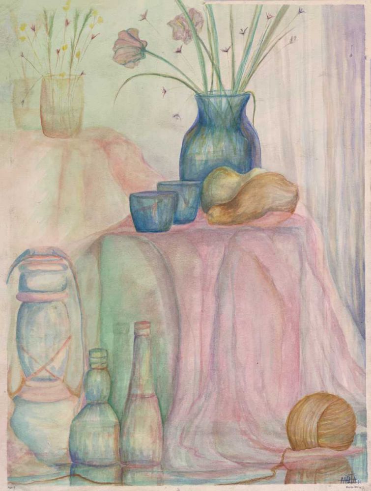 Watercolor Stilllife age 9 art print by Marta Wiley for $57.95 CAD