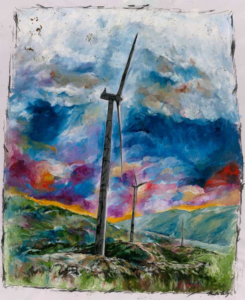 Wind Enegy II art print by Marta Wiley for $57.95 CAD