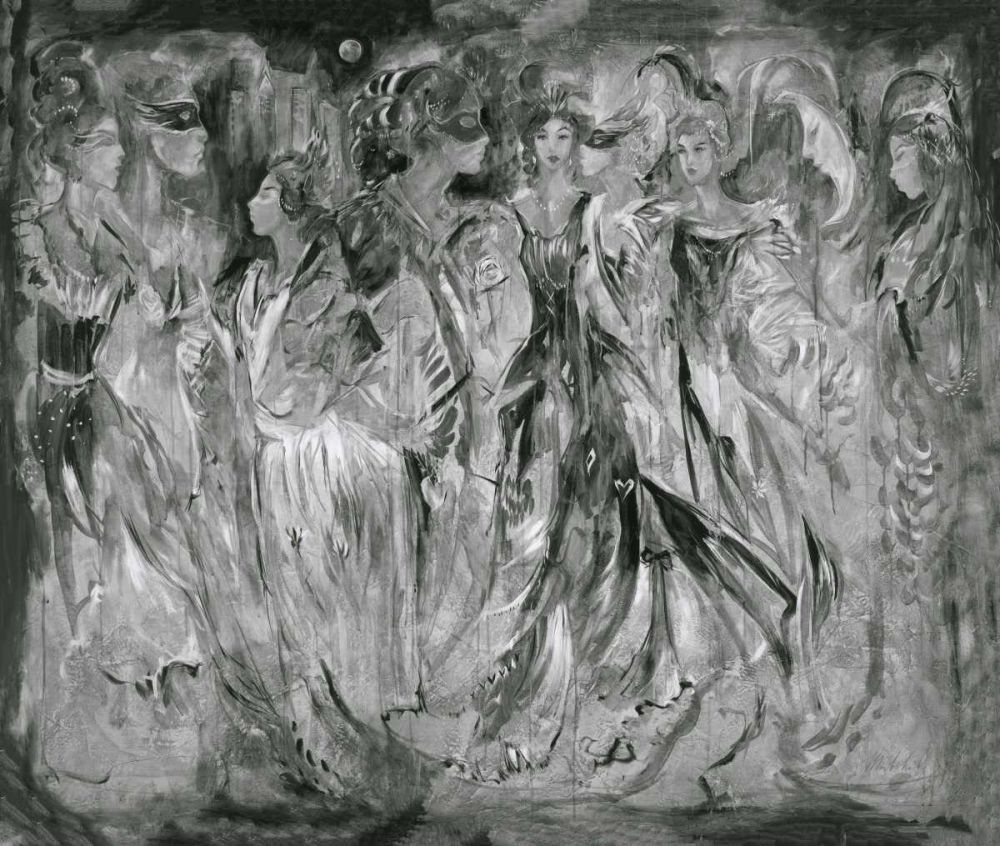 BandW Renaisaunce Sketch art print by Marta Wiley for $57.95 CAD