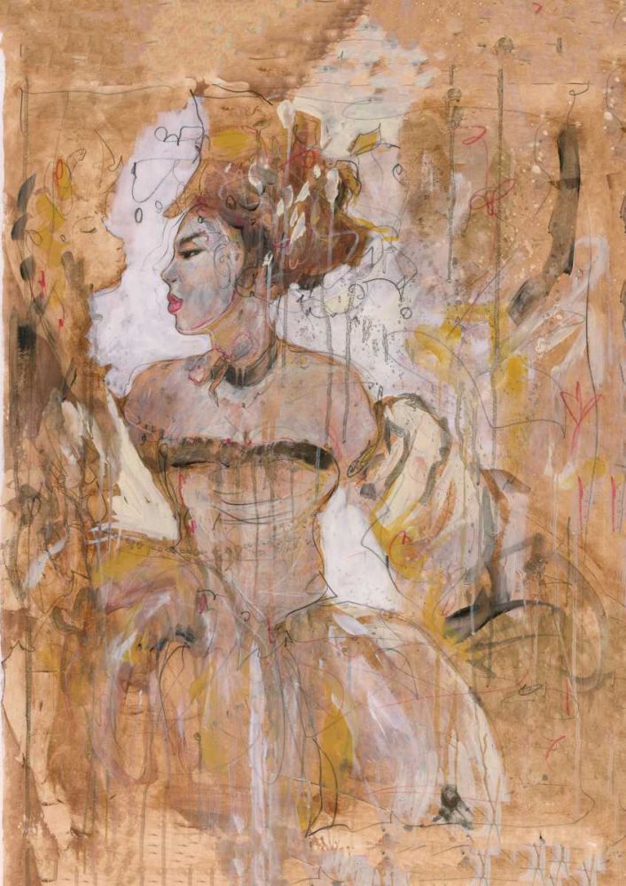Festive Dancer art print by Marta Wiley for $57.95 CAD
