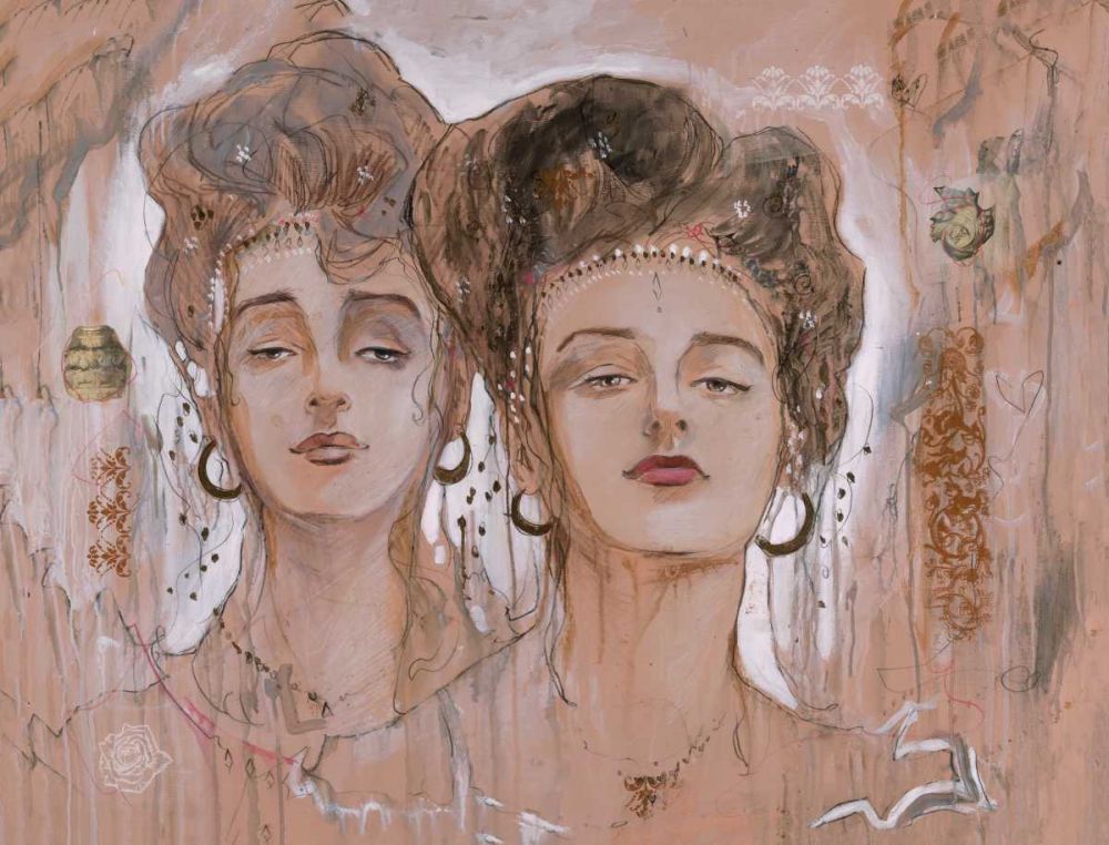 Two Ladies art print by Marta Wiley for $57.95 CAD