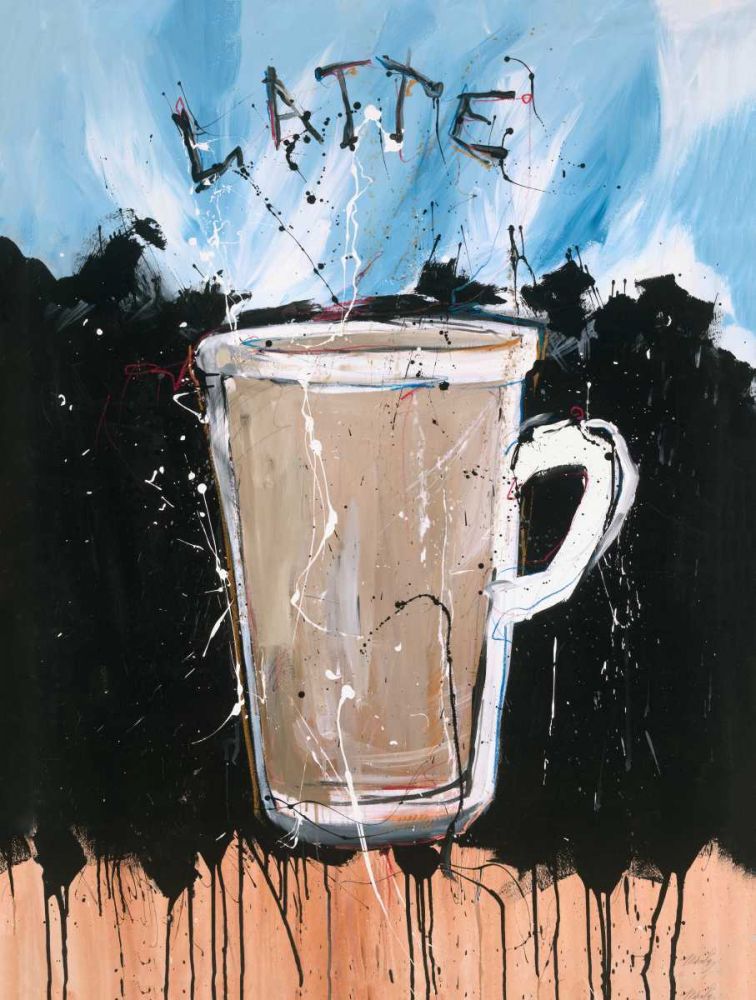Latte art print by Marta Wiley for $57.95 CAD