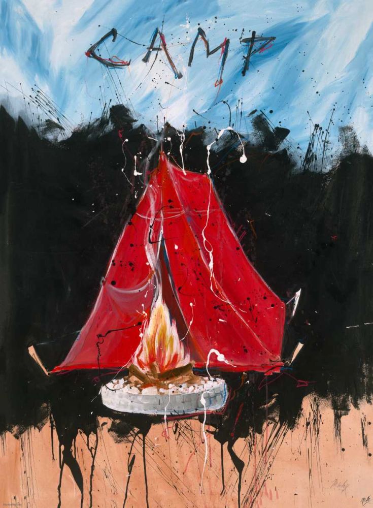Camp art print by Marta Wiley for $57.95 CAD