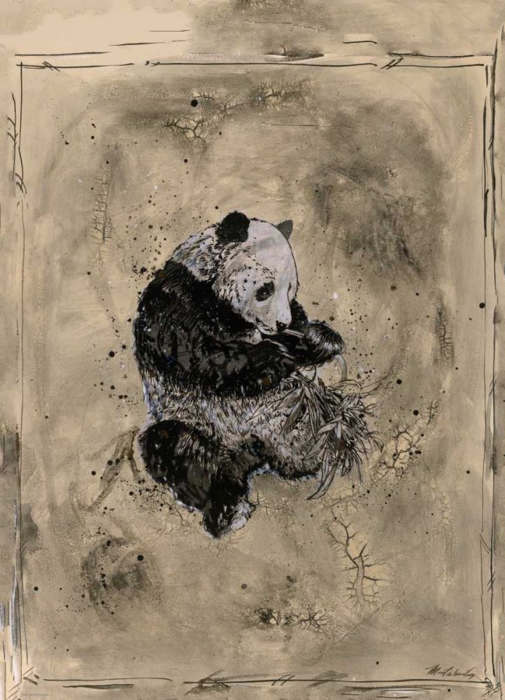 Panda art print by Marta Wiley for $57.95 CAD