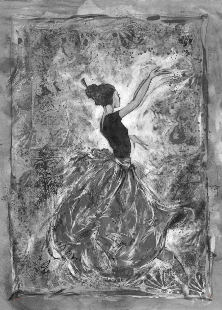 Dancer VI- Red Skirt art print by Marta Wiley for $57.95 CAD