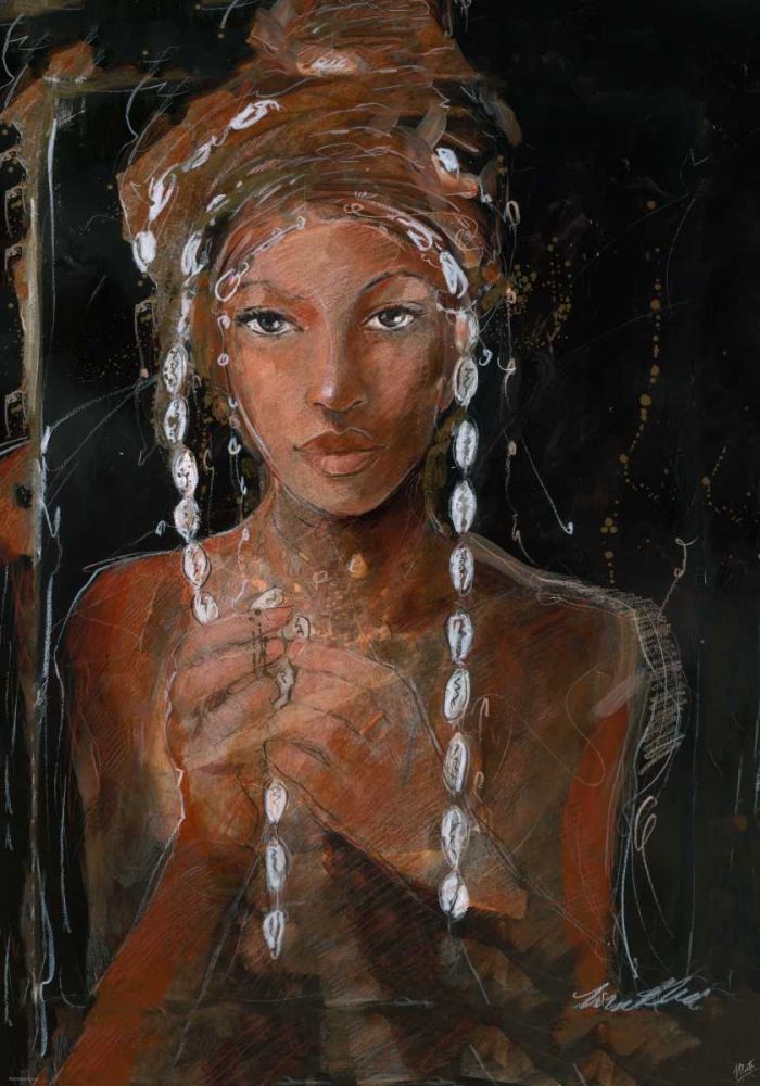 African Beauty art print by Marta Wiley for $57.95 CAD