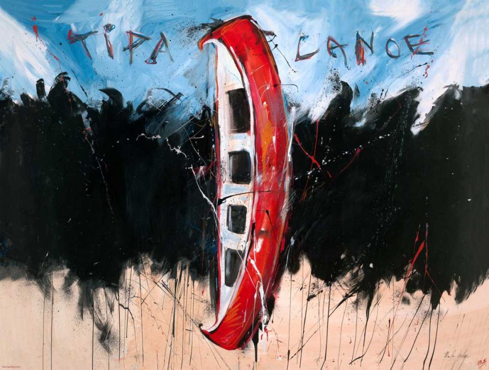 Tip A Conoe Color art print by Marta Wiley for $57.95 CAD