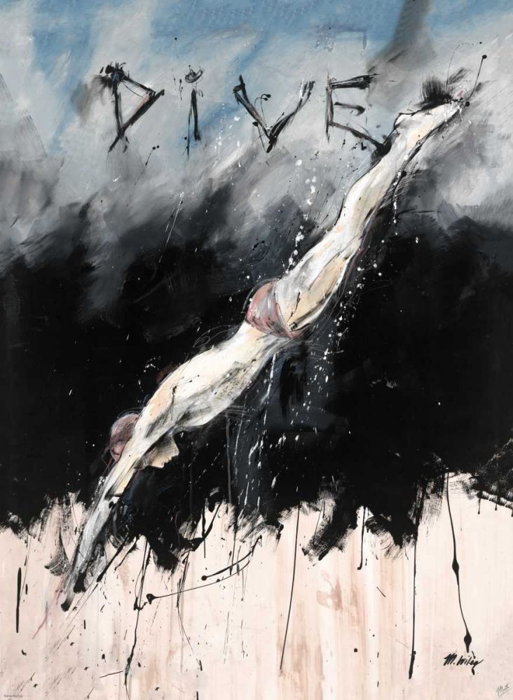 Dive Light Color art print by Marta Wiley for $57.95 CAD