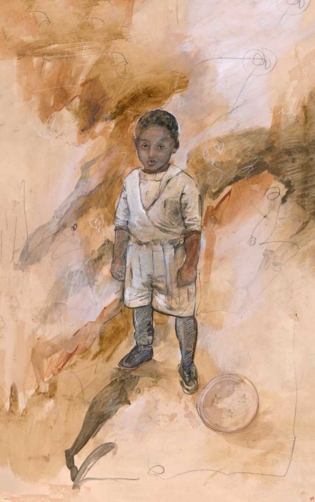 African Boy art print by Marta Wiley for $57.95 CAD