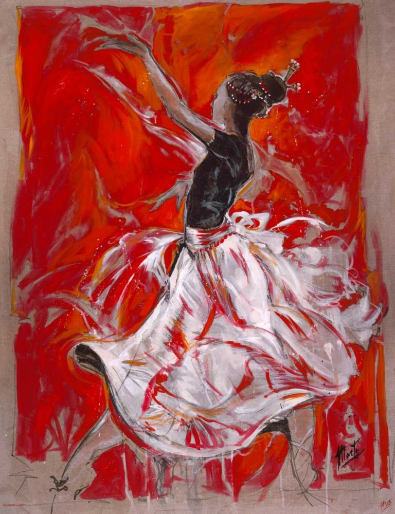 Red Dancer art print by Marta Wiley for $57.95 CAD