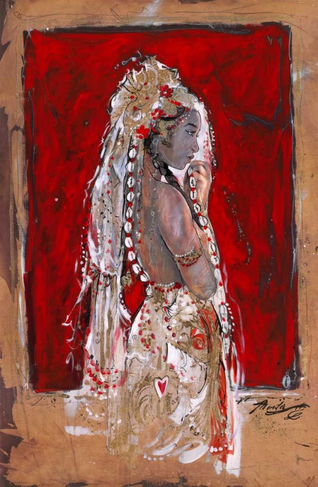 Red Veil art print by Marta Wiley for $57.95 CAD