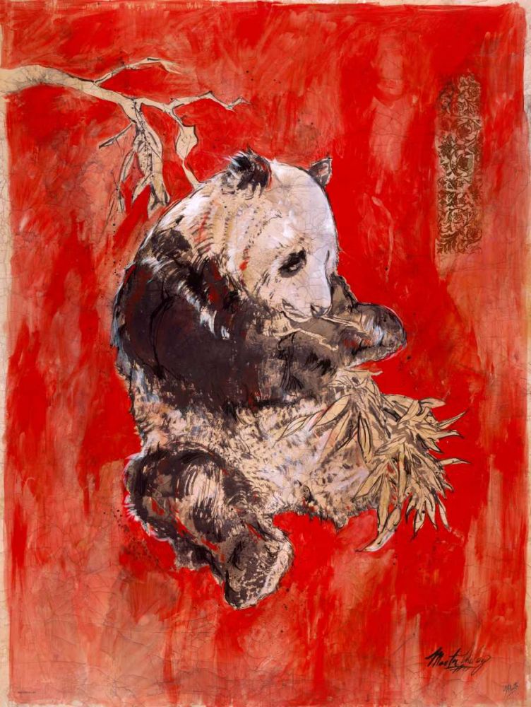 Red Panda art print by Marta Wiley for $57.95 CAD