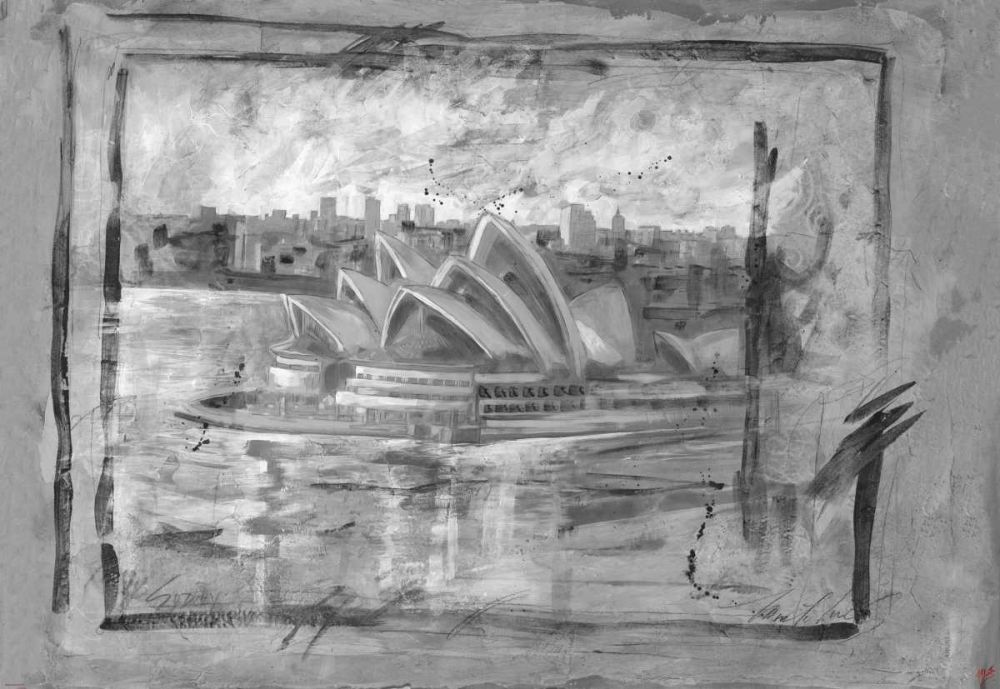 Austrailia BandW art print by Marta Wiley for $57.95 CAD