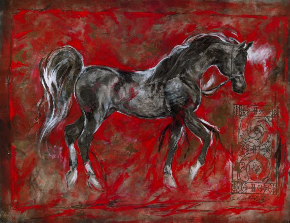 Red Lepa Zena art print by Marta Wiley for $57.95 CAD