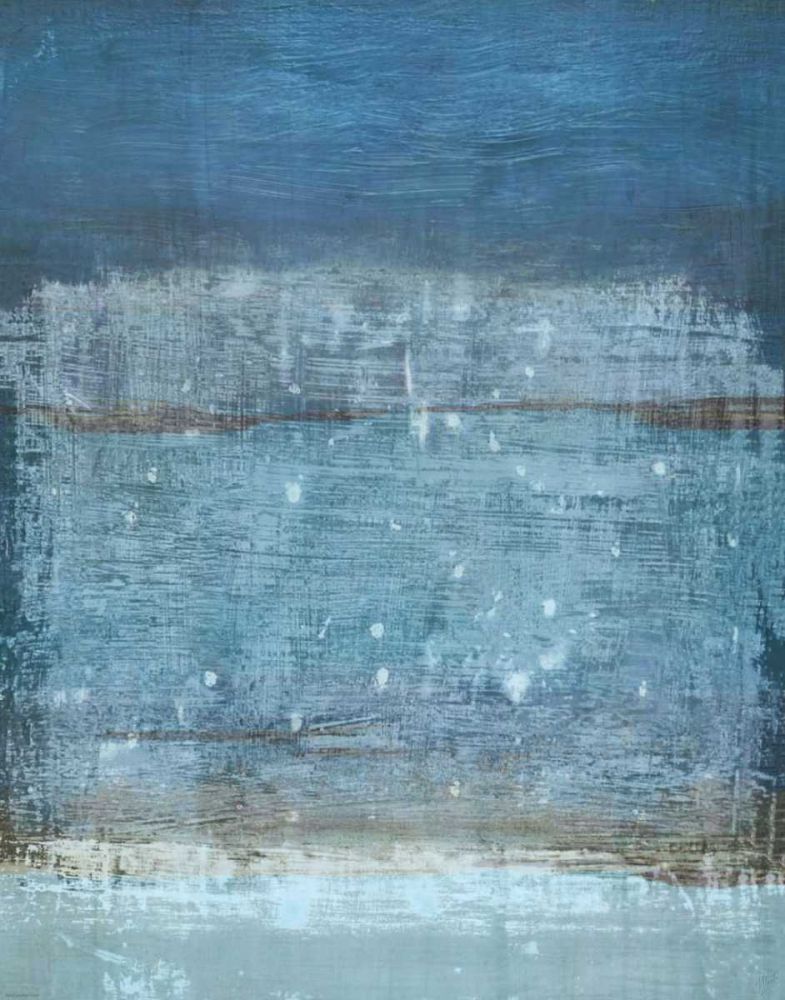Blue Abstract I art print by Marta Wiley for $57.95 CAD