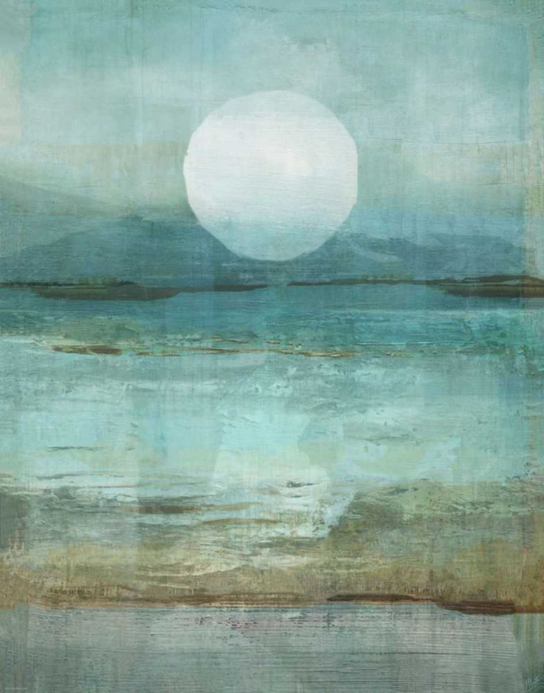 Blue Abstract II art print by Marta Wiley for $57.95 CAD