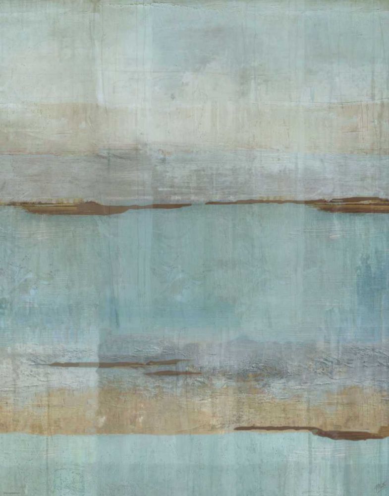 Blue Abstract VI art print by Marta Wiley for $57.95 CAD