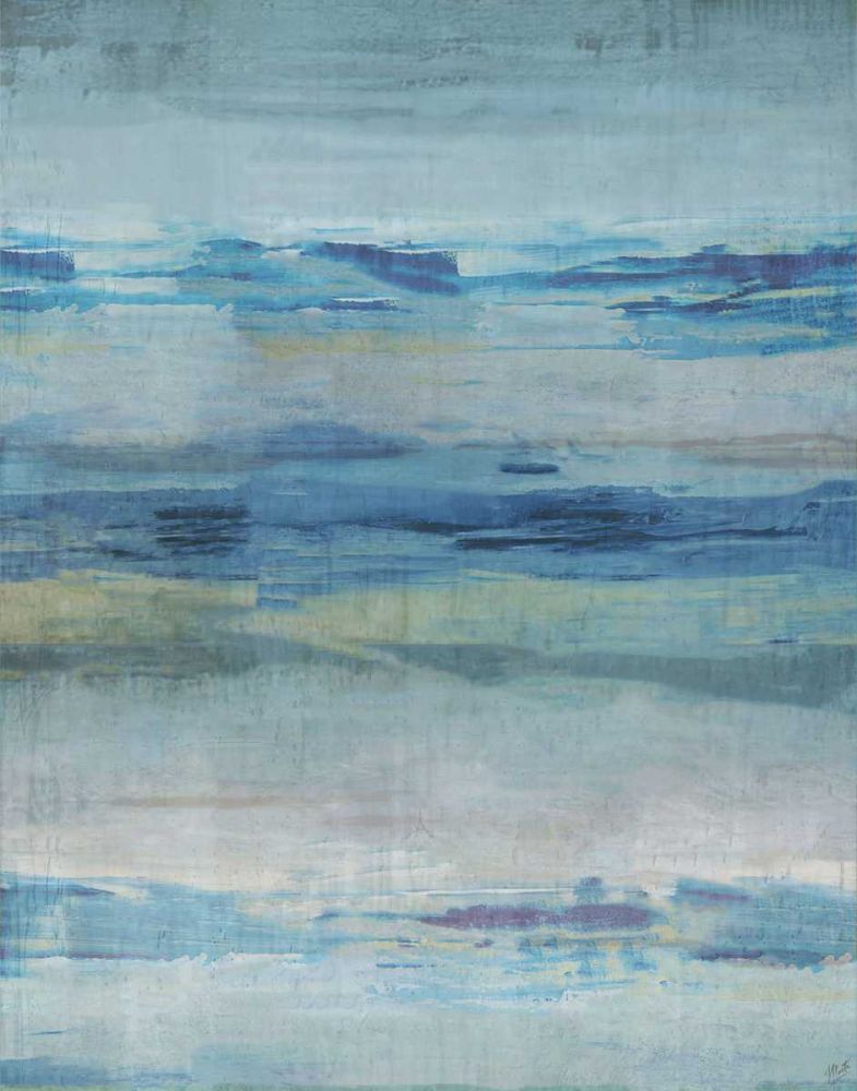 Blue Abstract VII art print by Marta Wiley for $57.95 CAD