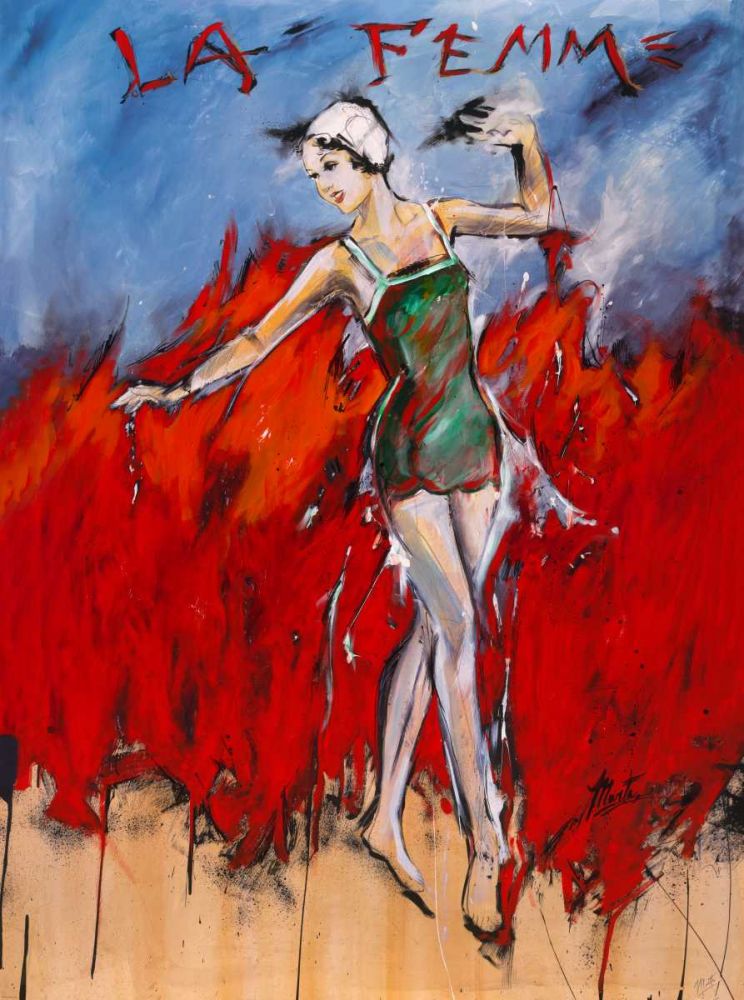La Feme art print by Marta Wiley for $57.95 CAD