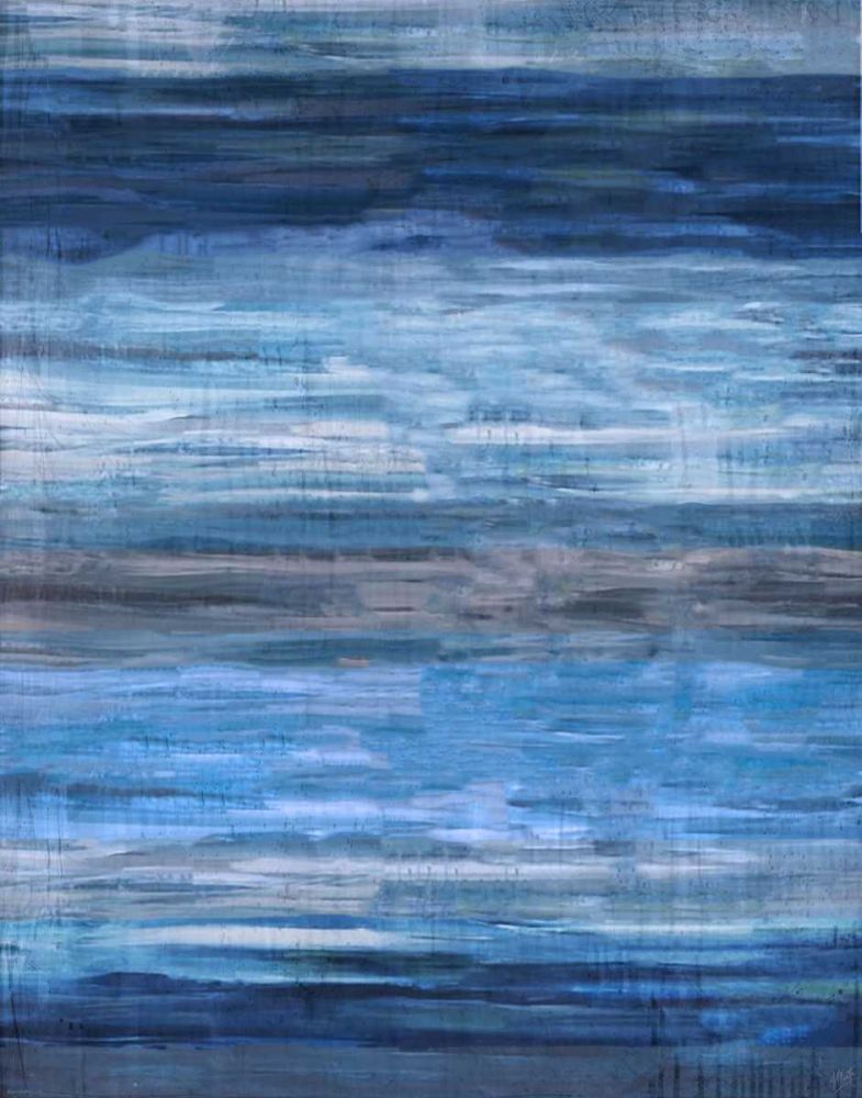 Abstract Blue X art print by Marta Wiley for $57.95 CAD