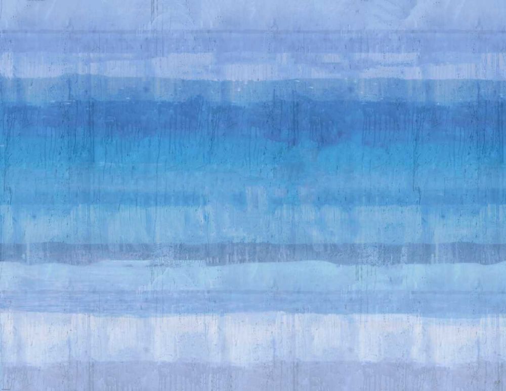Abstrat Blue XIIII art print by Marta Wiley for $57.95 CAD
