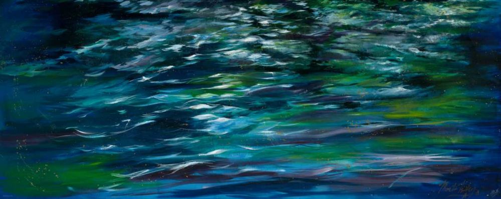 Abstract Blue XXII art print by Marta Wiley for $57.95 CAD