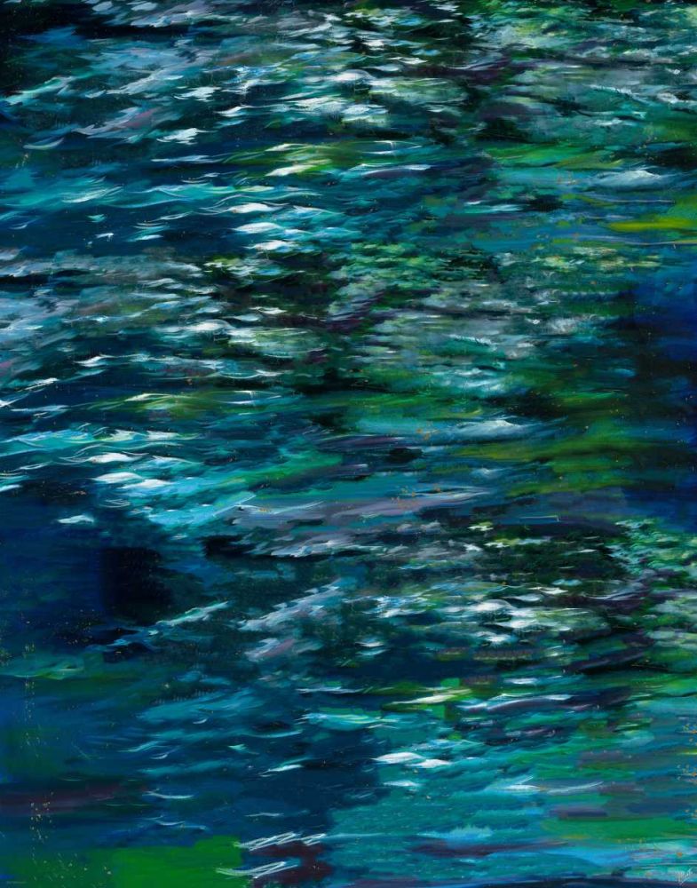 Abstract Blue XXIII art print by Marta Wiley for $57.95 CAD