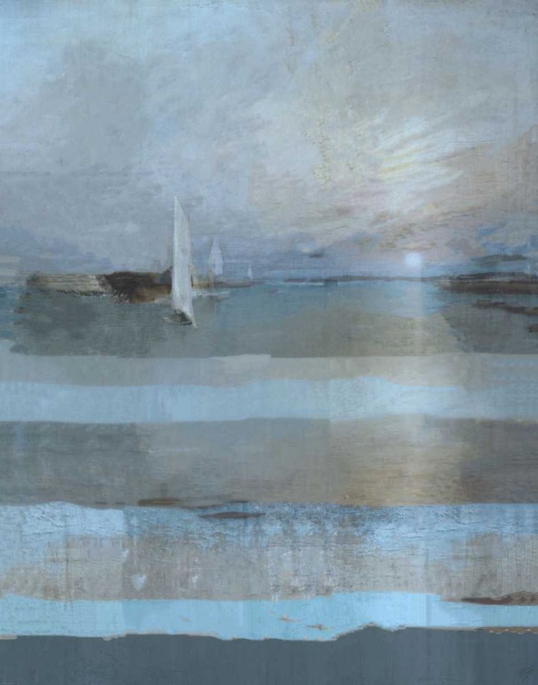 Classical Sail Blue art print by Marta Wiley for $57.95 CAD