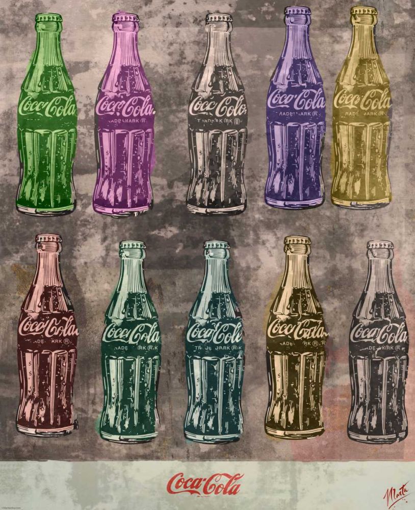 Coke Print II art print by Marta Wiley for $57.95 CAD