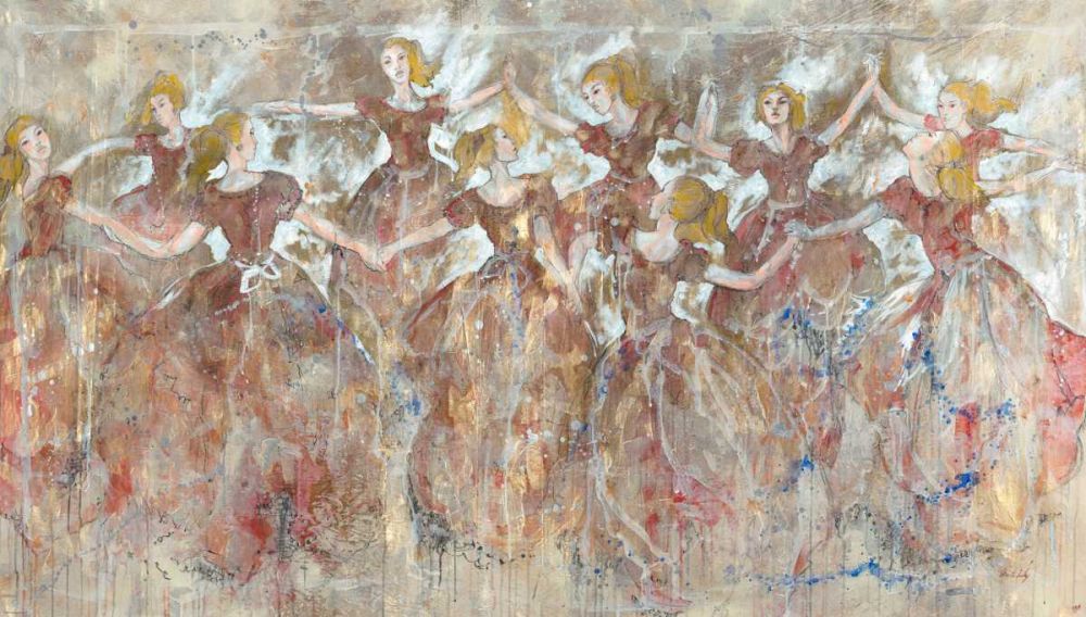Dancer In Red art print by Marta Wiley for $57.95 CAD
