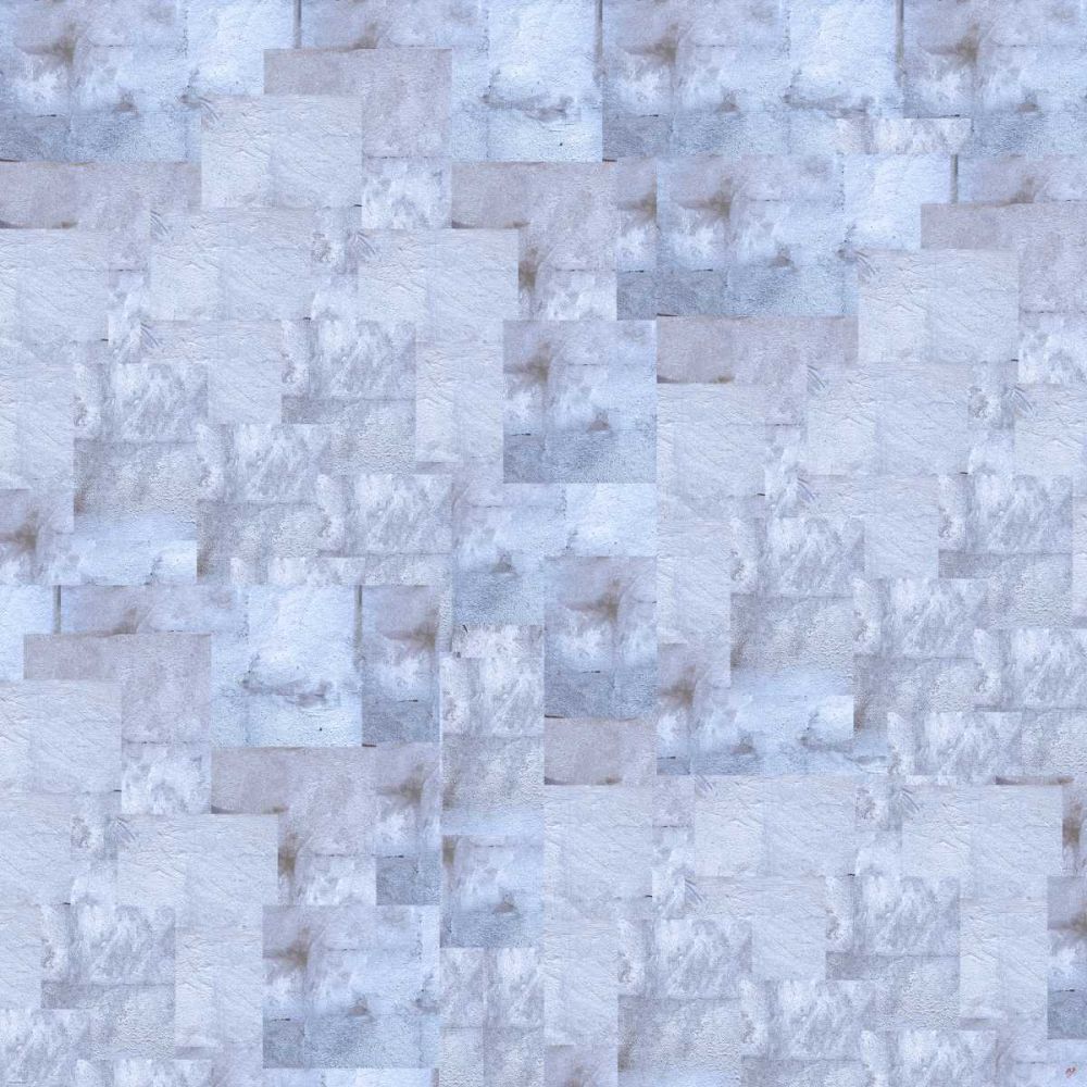 Gold Squares Abstract Blue art print by Marta Wiley for $57.95 CAD