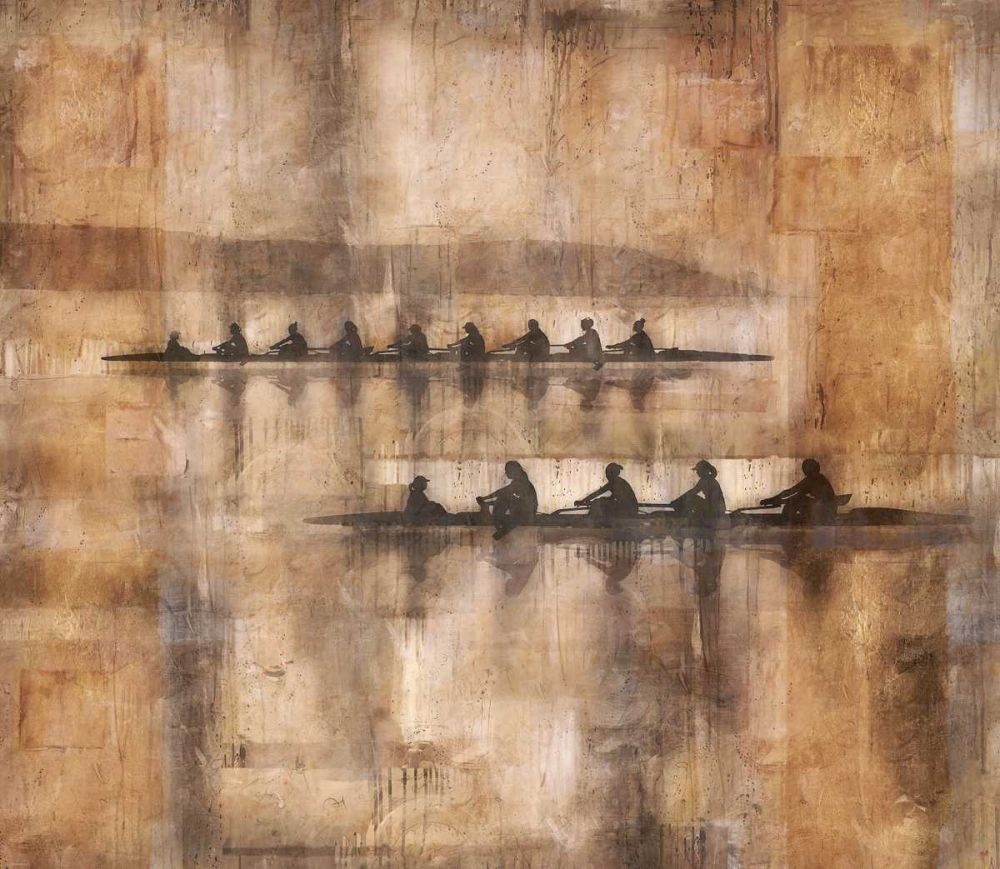 Sculling I art print by Marta Wiley for $57.95 CAD