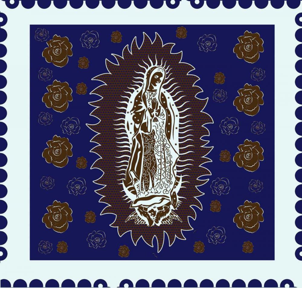Virgin Mary White and Brown art print by Marta Wiley for $57.95 CAD
