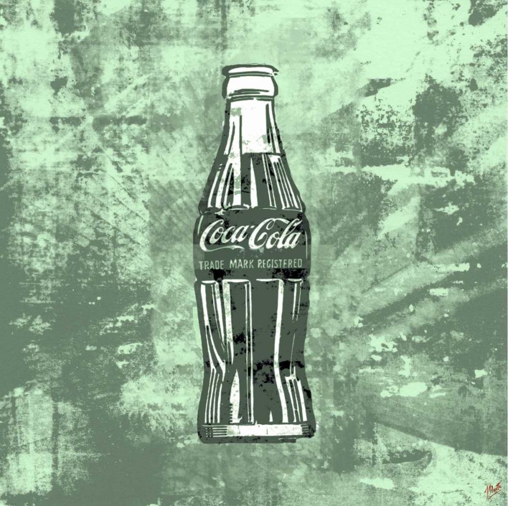 Green Coke Silkscreen art print by Marta Wiley for $57.95 CAD