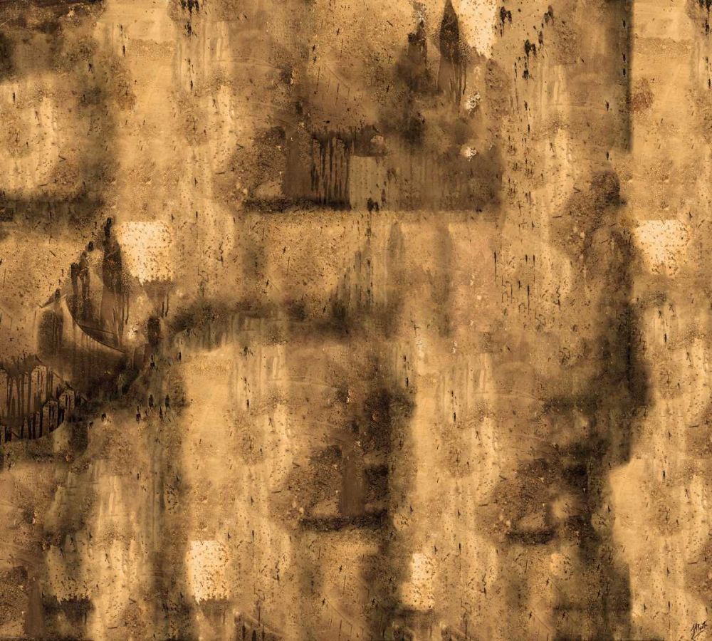 Abstact Ochre art print by Marta Wiley for $57.95 CAD